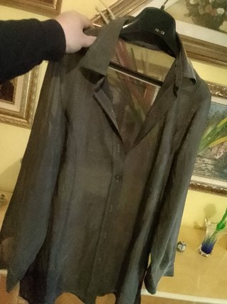 Camicia trasparente persona spalla 38 sotto ascell