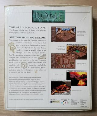 Rome Path to Power PC Game Big Box US Hints & Tips