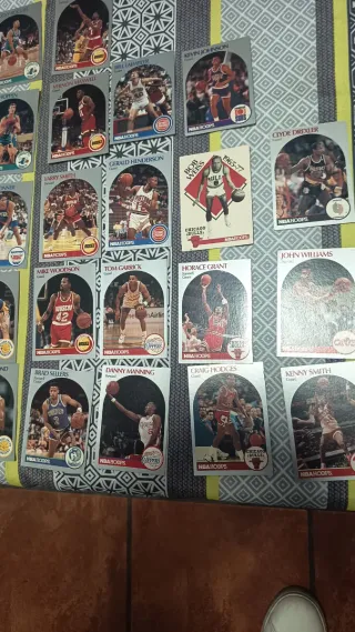 Cromos Baloncesto NBA Hoops 89-90. 44 ud