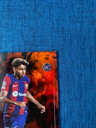 Card Lamine Yamal Topps RC #64 Inferno Foil
