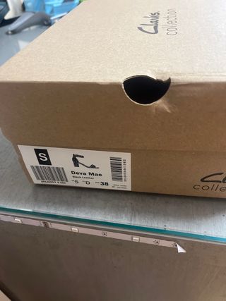 Sandalias Clarks Negras Talla 38