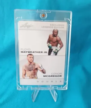 TFloyd Mayweather Jr. Conor McGregor LEAF ORIGINAL