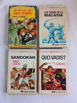 Lote de 4 Libros Aventuras (Colección Historias)