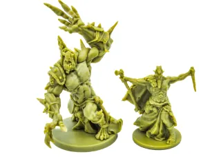 65 Figuras Orco Zombicide Green Horde.