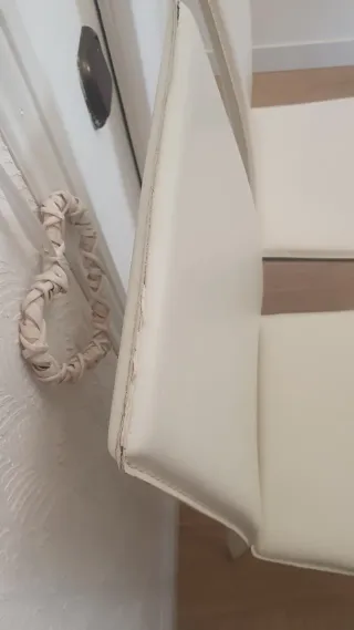 2 Sillas Beige y Gris