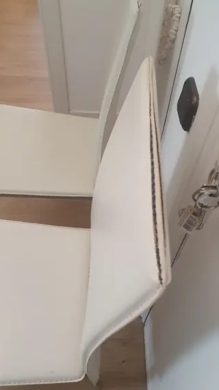 2 Sillas Beige y Gris