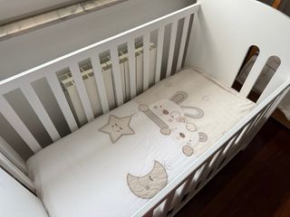 Cuna Minicuna Blanca Oso