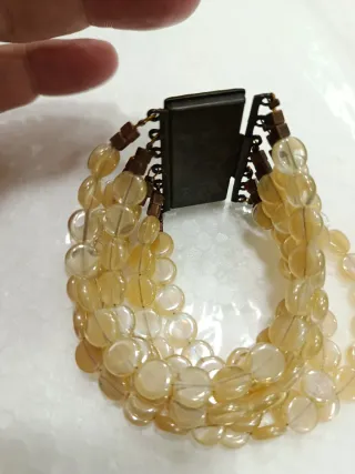 Pulsera Vintage 5 Hilos Cierre Filigrana