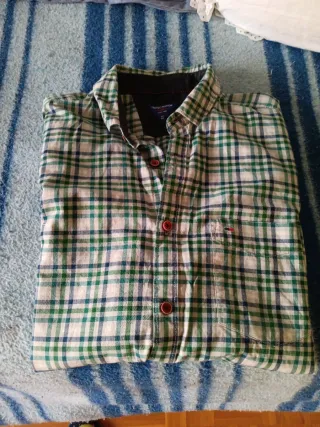 Camisa de cuadros Indigo Nation Talla M