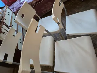 Juego de 4 sillas de salón