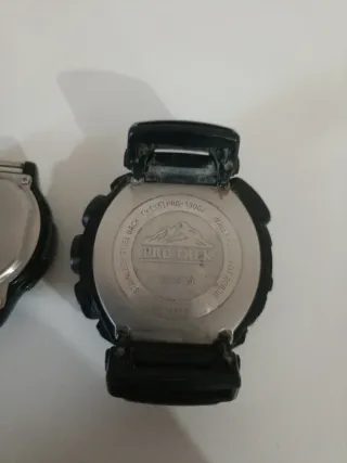 Casio Pro Trek Reloj Digital  Y Casio Data Bank DB