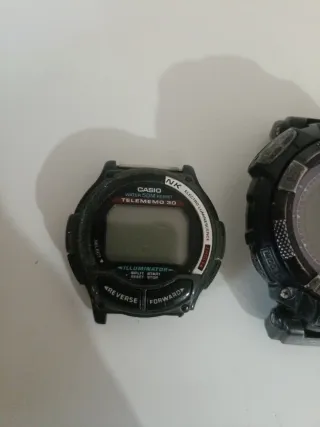 Casio Pro Trek Reloj Digital  Y Casio Data Bank DB
