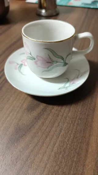 Tazzine da caffè porcellana servizio da 12