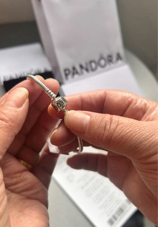 Pulsera Pandora Plata talla 19