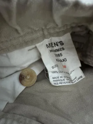 Woolrich Beige Cargo Shorts Uomo