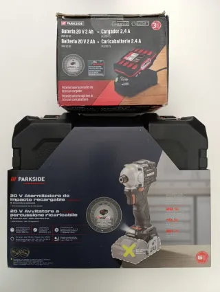 Parkside 20V Atornilladora de Impacto