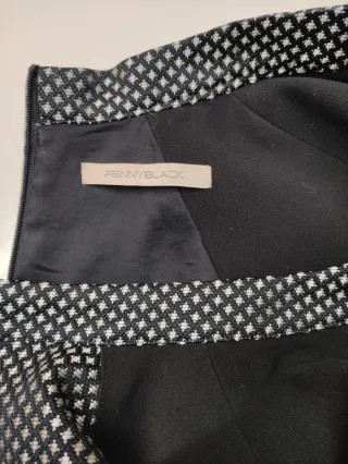 Abito Penny Black nero e argento