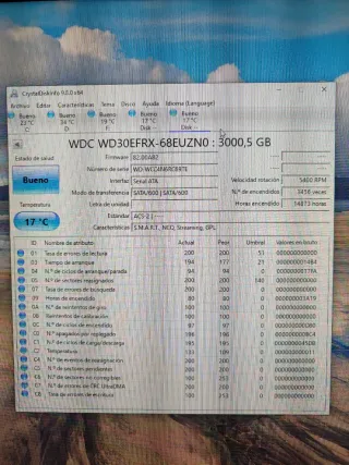 2x Discos Duros WD Red 3TB NAS HDD