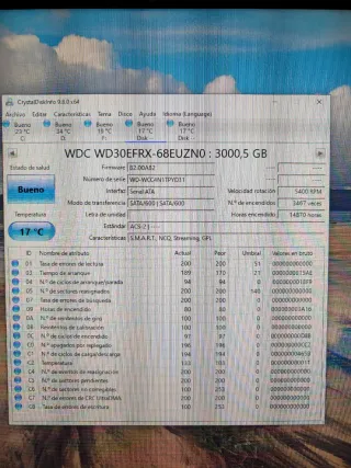 2x Discos Duros WD Red 3TB NAS HDD