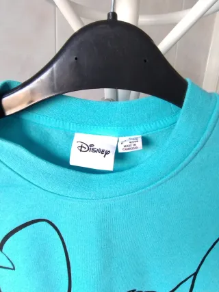 Felpa Disney Stitch Azzurra