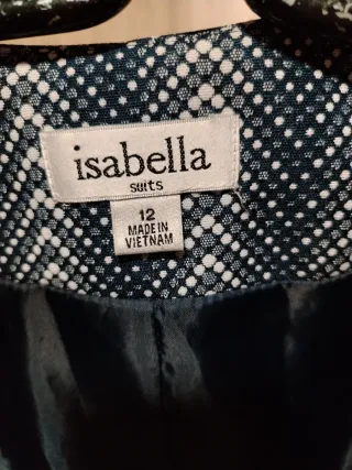 Traje de chaqueta y falda Isabella