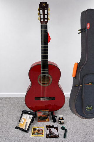 PACK OFERTA !!! GUITARRA ALAMEDA Modesto Malla