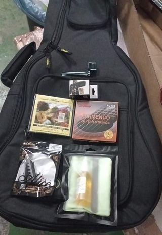 PACK OFERTA !!! GUITARRA ALAMEDA Modesto Malla
