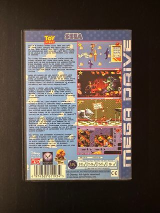 Toy Story - Mega Drive - Completo