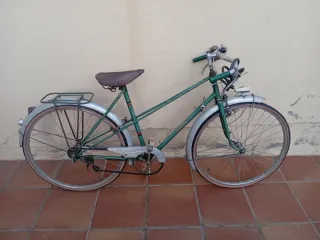 Bicicleta Clásica Verde