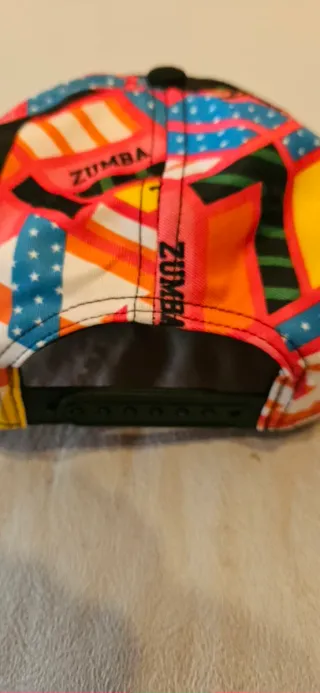 Gorra Zumba Negra Multicolor Talla Única