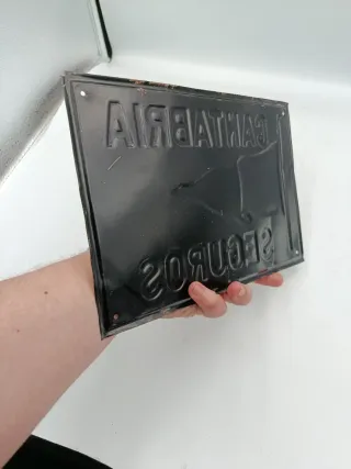 CHAPA ESMALTADA CANTABRIA SEGUROS