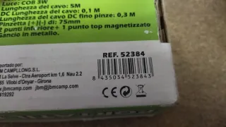 Luz LED Taller Portátil JBM Slim COB