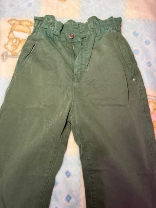 Pantalones 4 de tiro alto