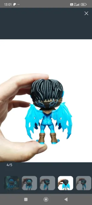 Funko Raziel Soul Reaver Impresión 3D
