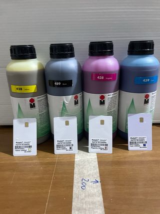 Kit 4L Inchiostro Marabu DI-LSX + 4 Smart