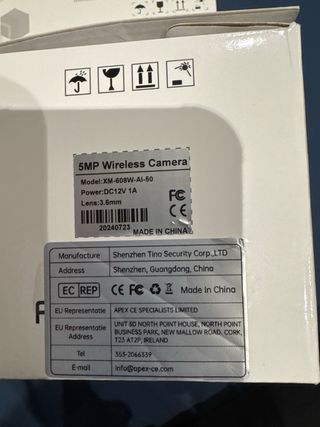 3 Cámaras de Vigilancia AI CAMERA