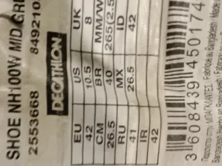 Botas de senderismo grises