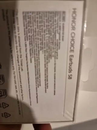 Honor Choice Earbuds S8 Blancos AUIRICULARES