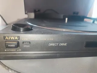 Tocadiscos AIWA LX-D10 Direct Drive para restaurar