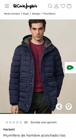Parka Hackett azul A ESTRENAR