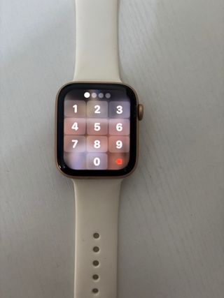 Apple Watch SE 44mm Dorado/Blanco