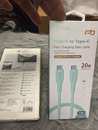 Uni. Cable Adaptador Tipo-C a HDMI 1.8m los dos