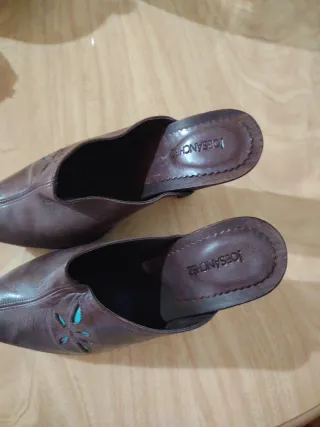 Sandalias Joe Sanchez Cuero Talla 41