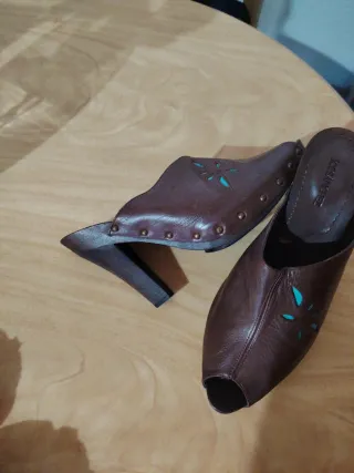 Sandalias Joe Sanchez Cuero Talla 41