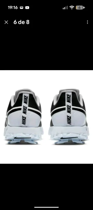 Zapatillas Nike React Infinity Pro Golf Negras