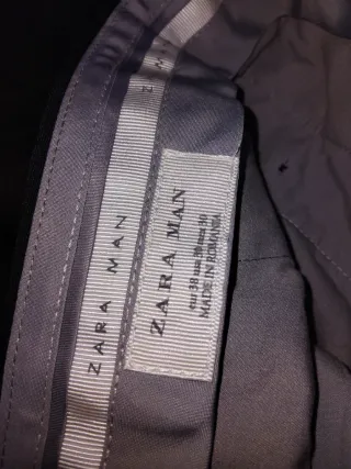 Traje de hombre negro