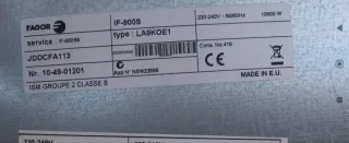 Placa Inducción Fagor 5 Zonas