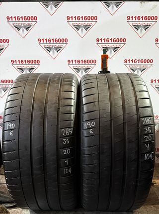 285 35 20 Y MICHELIN RUEDA AL 90% DE VIDA UTIL