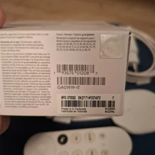 Chromecast con Google TV 4K Blanco