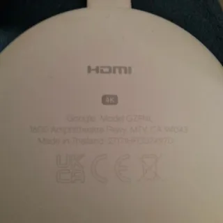 Chromecast con Google TV 4K Blanco